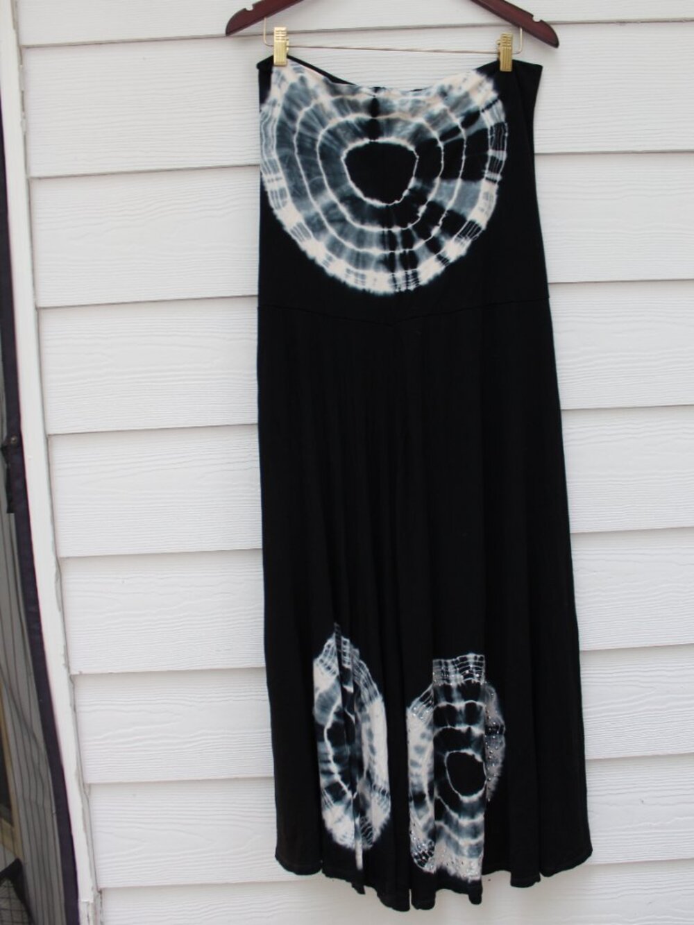 INC Shibori Tie-Dye Convertible Boob Tube Maxi π€XL - Picture 5 of 8